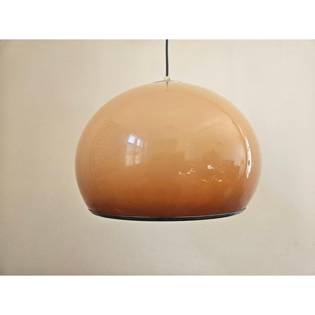 Mid-Century Meblo Pendant from Guzzini, Italy, 1970s For Sale - Image 9 of 15