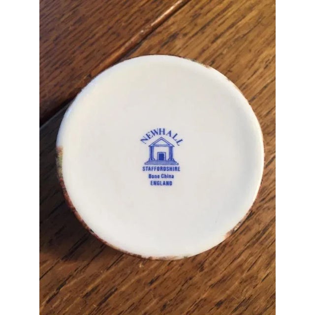 Ceramic Set of 4 1990s Porcelain Newhall Staffordshire Boxes For Sale - Image 7 of 7