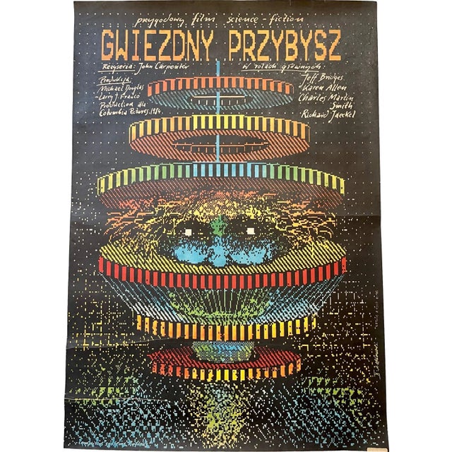 Polish Starman Movie Poster by Andrzej Pągowski, 1984 For Sale - Image 4 of 4