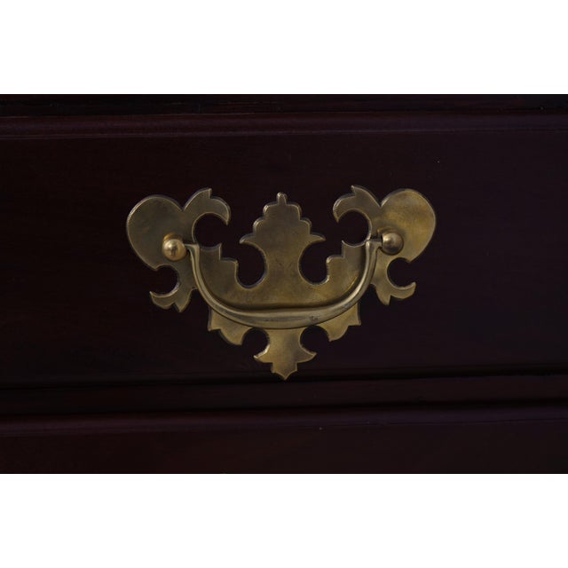 Brown Antique Early 19th Century Chippendale Slant Front Desk For Sale - Image 8 of 12