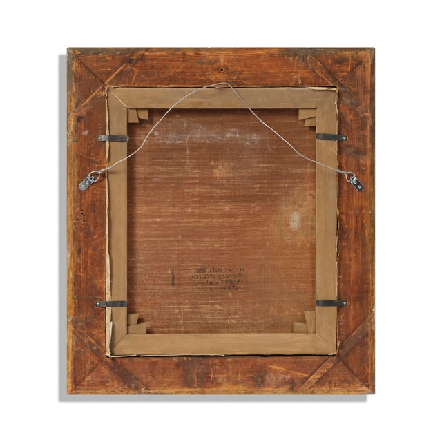 Portrait of a child signed and dated center left, crack 1829, oil on canvas, partly retouched, stretcher renewed, framed...