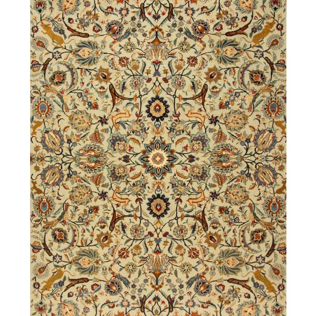 Middle Eastern Hand-Knotted Rug For Sale - Image 4 of 10