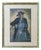 Unknown Artist, Portrait, Watercolor, Framed For Sale