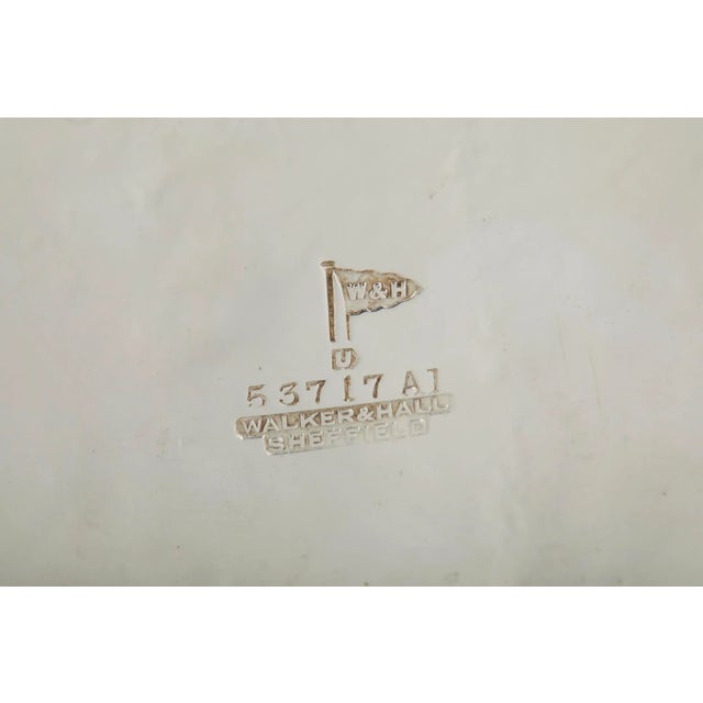 Vintage English Silverplate Barware Wine Cooler / Stand For Sale - Image 9 of 11