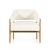 White Four Hands Dexter Chair, Gibson White For Sale - Image 8 of 13