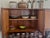 1960s 1960s G Plan Fresco Tall Teak and Rattan Highboard Credenza For Sale - Image 5 of 5