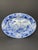 Antique English Wedgwood Blue & White Transferware Wall Charger, Chinoiserie Landscape Platter, c.1850 For Sale - Image 10 of 10
