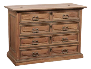 18th C. Italian Chest W/ Hidden Secretary