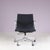 Black Desk Chair Model EA118 in Chrome Base with Black Hopsack Upholstery and Aluminium Armrests by Charles & Ray Eames for Vitra, Germany, 2000s For Sale - Image 8 of 16