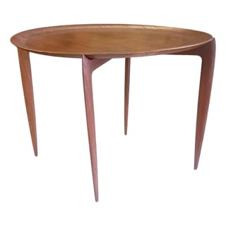 1960s Fritz Hansen Small MCM Disc Top Table For Sale