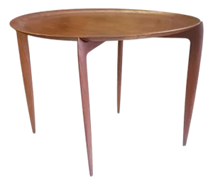 1960s Fritz Hansen Small MCM Disc Top Table