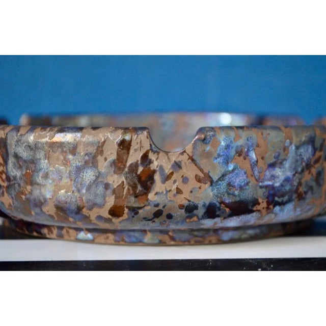 Enamelled Sandstone Ashtray, 1970s For Sale - Image 6 of 8