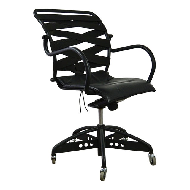 Canasta Desk Chair for Heron Parigi, 1980s For Sale