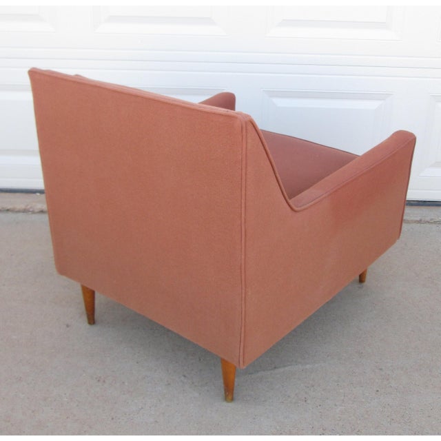 Mid 20th Century Mid 20th Century Mid Century Modern Low Slipper Lounge Chair For Sale - Image 5 of 15