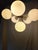Metal Space Age Austrian Chandelier in Brass and Glass, 1970s For Sale - Image 7 of 8