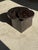 Coffee Table in Brown Petrified Wood with Double Circular Top on Cubic Base, Indonesia, 1980s For Sale - Image 9 of 16
