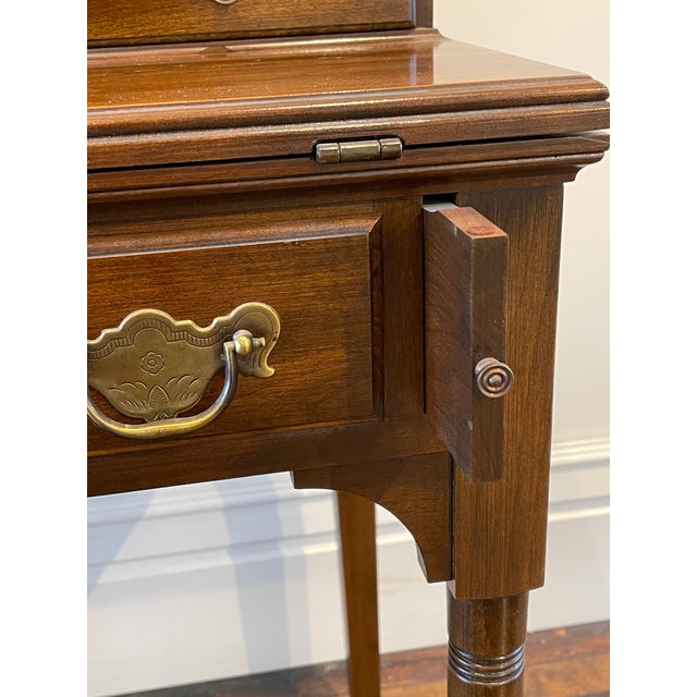 Pennsylvania House Pennsylvania House Ladies Writing Desk and Chair For Sale - Image 4 of 16