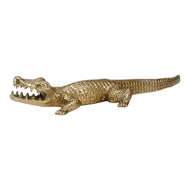 Croc Of Brass For Sale