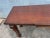 Contemporary Late 20th Century Hickory Chair Furniture Emprire Style Solid Cherry Console Table For Sale - Image 3 of 11