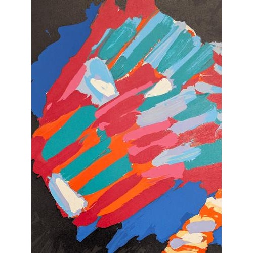 Lithograph, 1978 Edition : 42/125 Publisher : London Arts (Detroit) Printer : Arts Litho-Paris 63.00 cm. x 82.00 cm. 24.8...