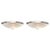 Chrome Mid-Century Pair of Frosted Glass and Chrome Lightolier Sconces For Sale - Image 8 of 8