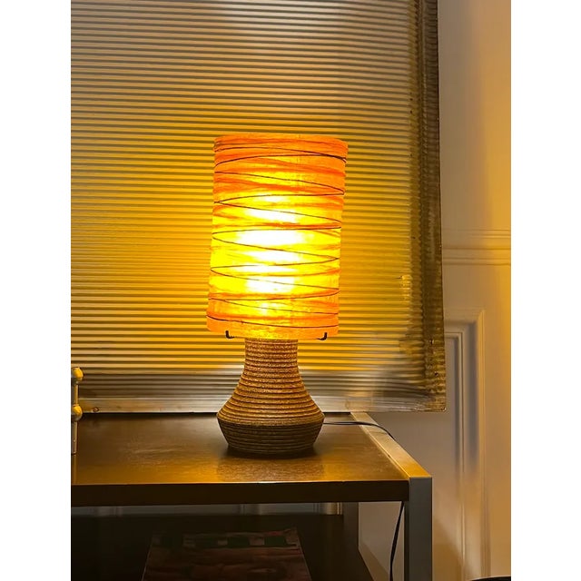 Ceramic Lamp from Accolay, 1970s For Sale - Image 6 of 6