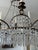 Swedish Brass and Crystal Chandelier,1800s For Sale - Image 9 of 10