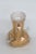 Mid-Century Modern Pocono Crest Mini Ceramic Pitcher 22k Weeping Gold Gilt Souvenir Pottery 4949b For Sale - Image 3 of 12
