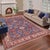 Enhance your home with this exquisite hand-knotted Super Kazak rug, crafted from fine hand-spun wool and dyed with all-...