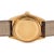 Late 20th Century Vintage Rolex Day Date 36mm 18038 Spanish Wood Dial Brown Leather 18k Gold Watch For Sale - Image 5 of 10