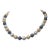 Vintage Signed Napier Tri-Tone Beaded Necklace, C 1967 For Sale