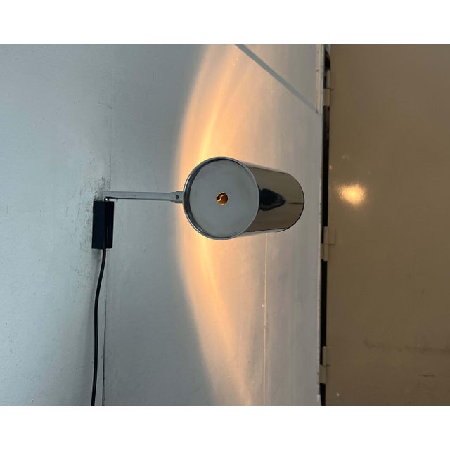 Mid-Century Modern German Space Age Minimalist Swivel Wall Lamp from Staff Leuchten, 1960s For Sale - Image 14 of 18