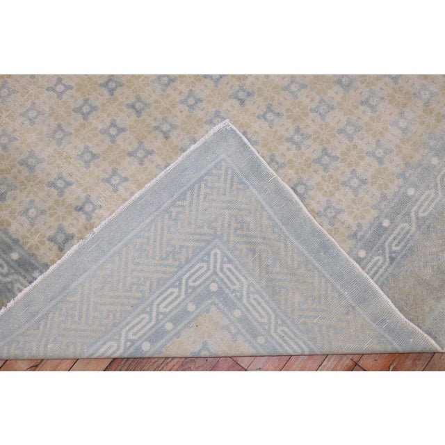 Textile Zabihi Collection Muted Antique Chinese Rug For Sale - Image 7 of 11
