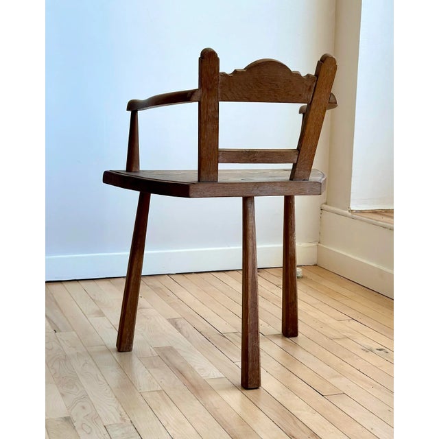 Rustic European 18thC Swedish Vernacular Stick Chair For Sale - Image 3 of 7