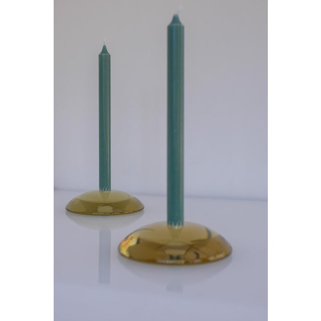 Glass Candleholders by Anne Nilsson for Kosta, 2000s, Set of 2 For Sale - Image 18 of 18
