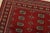 Bokhara Rug 4’8” X 6’1” Red Wool Tribal Hand-Knotted Oriental Carpet For Sale In Philadelphia - Image 6 of 12