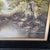 1970s 1970s R. Amutris Mid Century Modern Original Oil Painting Artist Signed River Forest Trees For Sale - Image 5 of 18