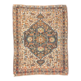 Antique Qashqai Rug 4'10'' x 6' For Sale