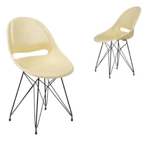 20th Century Czech Fiberglass Chairs By Miroslav Navratil For Vertex - A Pair