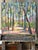 Trees Wall Art L Stretched Oil Painting Hartman Landscape For Sale - Image 4 of 5