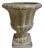 Fluted Concrete Urn Planter For Sale