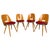 Mid-Century Modern Plywood Dining Chairs by František Jirák for Tatra N, 1960s, Set of 4 For Sale - Image 10 of 10