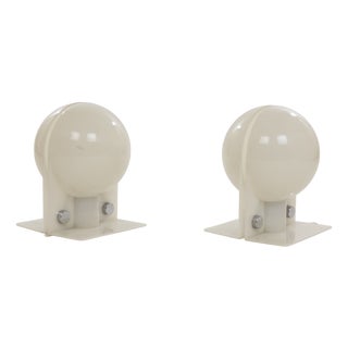 Sirio Table Lamps by E. Lampa and S. Brazzoli for Guzzini, 1970s, Set of 2 For Sale