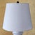 Chinoiserie Vintage White Ceramic Chinoiserie Temple Jar Table Lamp With Black Base For Sale - Image 3 of 18