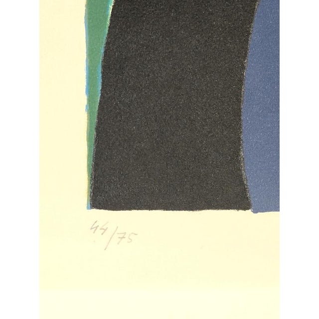 Sonia Delaunay, Colorful Abstraction, 1970s, Lithograph For Sale - Image 4 of 6