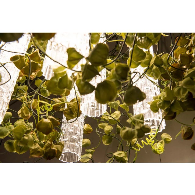 Not Yet Made - Made To Order Flower Power Ceiling Lamp with Murano Glass and Physalis Flowers from VGnewtrend For Sale - Image 5 of 6