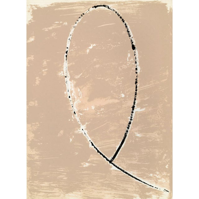 Abstract Francois Fiedler Lithograph, "Derriere Le Miroir No. 167" (1967) For Sale - Image 3 of 3