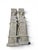 Pair of Monumental Marble Caryatid Sculptures, Second Half of the 20th Century Elegant pair of monumental marble...