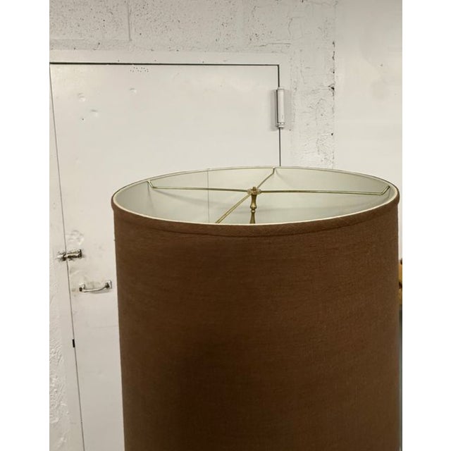 Hollywood Regency Lamp With Custom Michael Savoia Shade For Sale In New York - Image 6 of 6