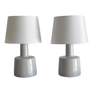 1960’s Jane and Gordon Martz Ceramic Table Lamps - a Pair